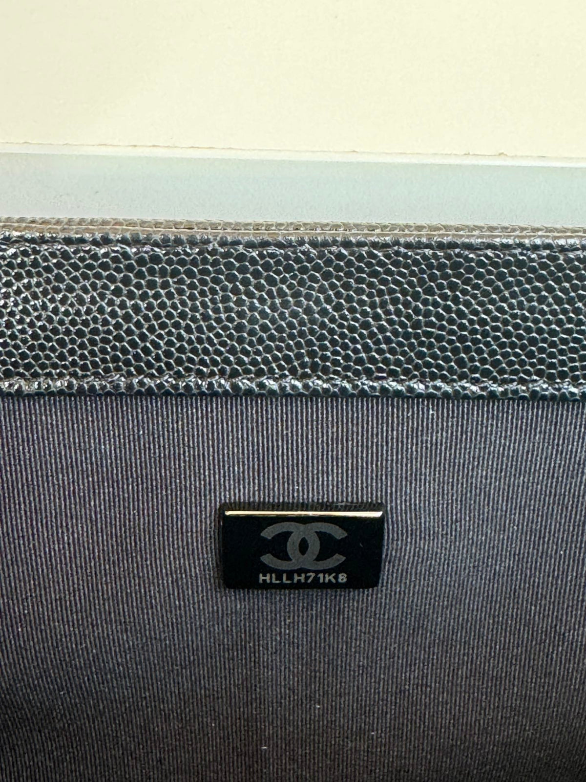 CHANEL BOY 25S 25 CM IN BLACK LAMBSKIN
